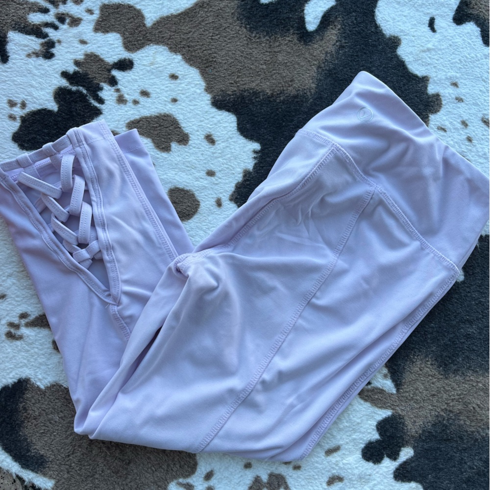Vogo leggings - lavender - stain in picture - small